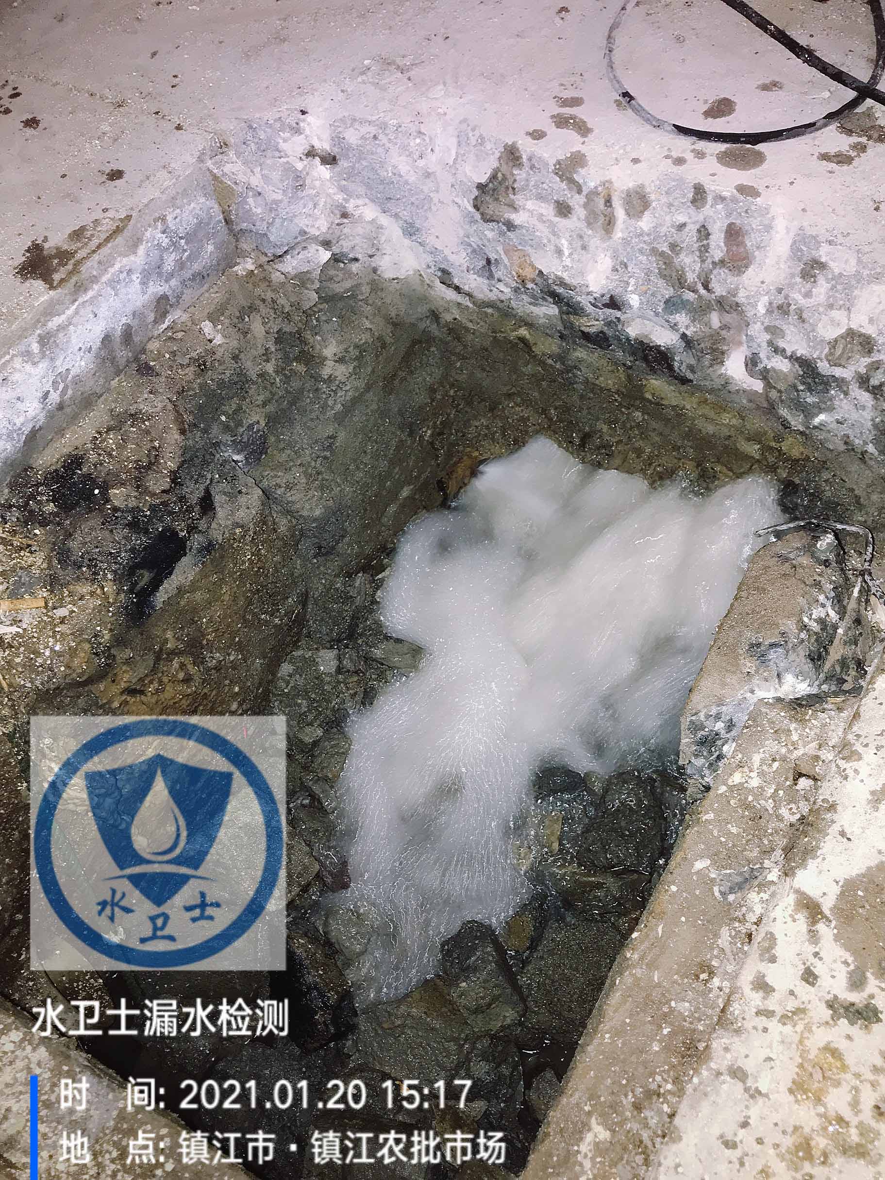 鎮江消防管道漏水檢測案例